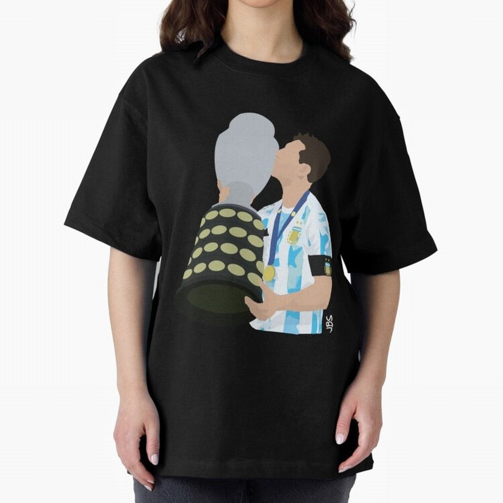 Lionel Messi Champion of America Classic T-Shirt Live the Energy of FIFA World Cup 2026 Group Stage Built around Mbappe and Neymar, France and Portugal Energy, Match Day Excitement, Supporter Culture, Golden Goals and Global Football Passion; Ideal