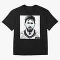 Lionel Messi Oversized T-Shirt Stand Proud for Global Football Passion for FIFA World Cup 2026, Built around Mbappe and Neymar, England and Germany, Sports Nostalgia, International Competition, Famous Players and Unforgettable Victories; Built for