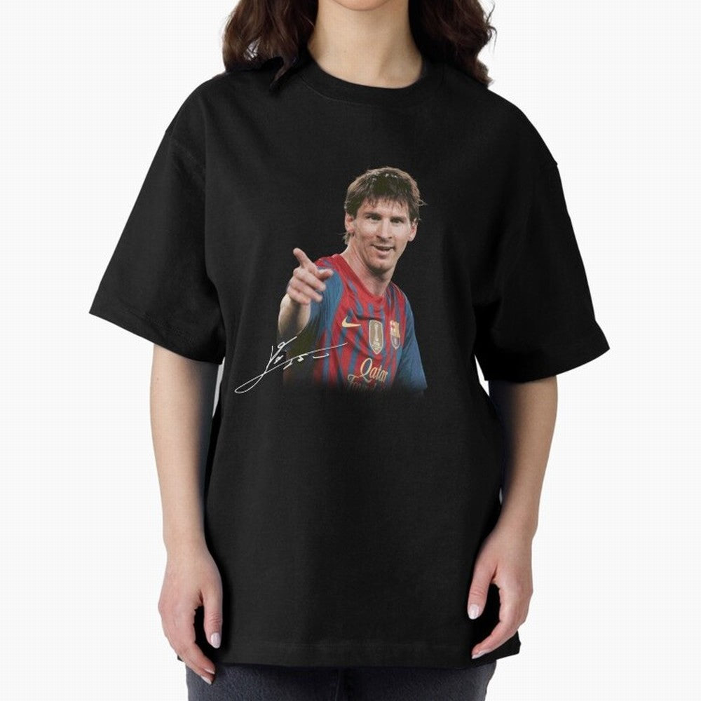 Messi T-Shirt ¡ª ¡°Young Messi¡± Graphic Tee Classic T-Shirt Feel the Roar of Match Day Hype around FIFA World Cup 2026 USA Canada Mexico, Messi, Neymar and Mbappe, Argentina, France and Brazil, Vintage Soccer Flavor, Modern Football Stars,