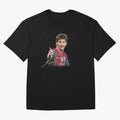 Messi T-Shirt ¡ª ¡°Young Messi¡± Graphic Tee Classic T-Shirt Feel the Roar of Match Day Hype around FIFA World Cup 2026 USA Canada Mexico, Messi, Neymar and Mbappe, Argentina, France and Brazil, Vintage Soccer Flavor, Modern Football Stars,