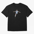 Lionel Messi Oversized T-Shirt Keep the Match Day Mood of FIFA World Cup 2026 USA Canada Mexico Spirit, Celebrating Portugal, Spain and Germany, Haaland and Mbappe, Football Festival Excitement, Trophy Ambitions, Country Rivalries and Star Player