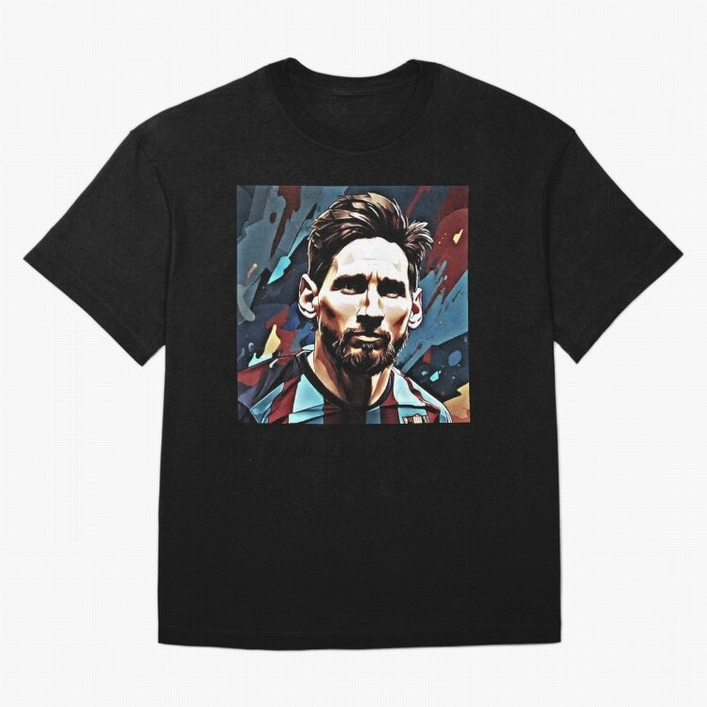 Lionel Messi art Classic T-Shirt Live the Energy of Global Football Passion for FIFA World Cup 2026, Centered on Messi, CR7 and Mbappe, Portugal, Worldwide Fan Energy, Dramatic Goals, Stadium Lights and Championship Celebrations; Built for