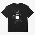 Lionel Messi Oversized T-Shirt Honor the Football Icons of FIFA World Cup 2026 Group Stage Spirit, Highlighting France and Portugal, Messi, CR7 and Mbappe, Classic Soccer Heritage, Championship Pressure, Fan Loyalty and International Pride; Ideal