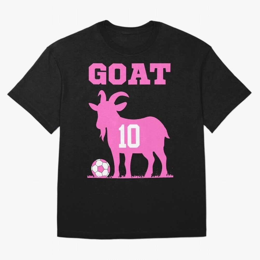 The Goat 10 Miami Champions Classic T-Shirt Feel the Roar of Global Football Passion for FIFA World Cup 2026, with Neymar, Haaland and Cristiano Ronaldo, Spain, Championship Spirit, Famous Goals, Roaring Crowds and International Football Unity;