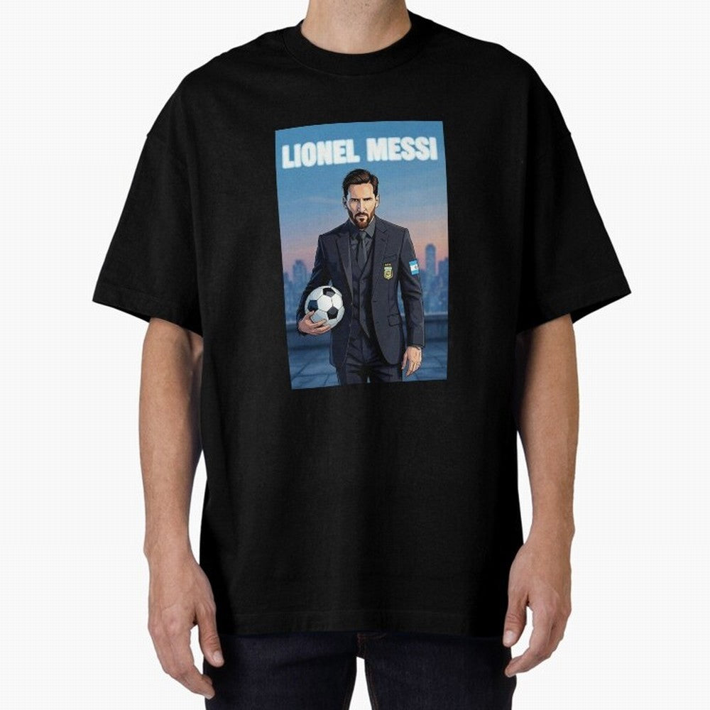 Lionel Messi Classic T-Shirt Celebrate the Road through FIFA World Cup 2026 Group Stage for Fans of CR7 and Messi and Argentina, Bringing Fan Favorite Moments, National Team Passion, Big Match Drama and Soccer History; Made for Collectors Who Enjoy