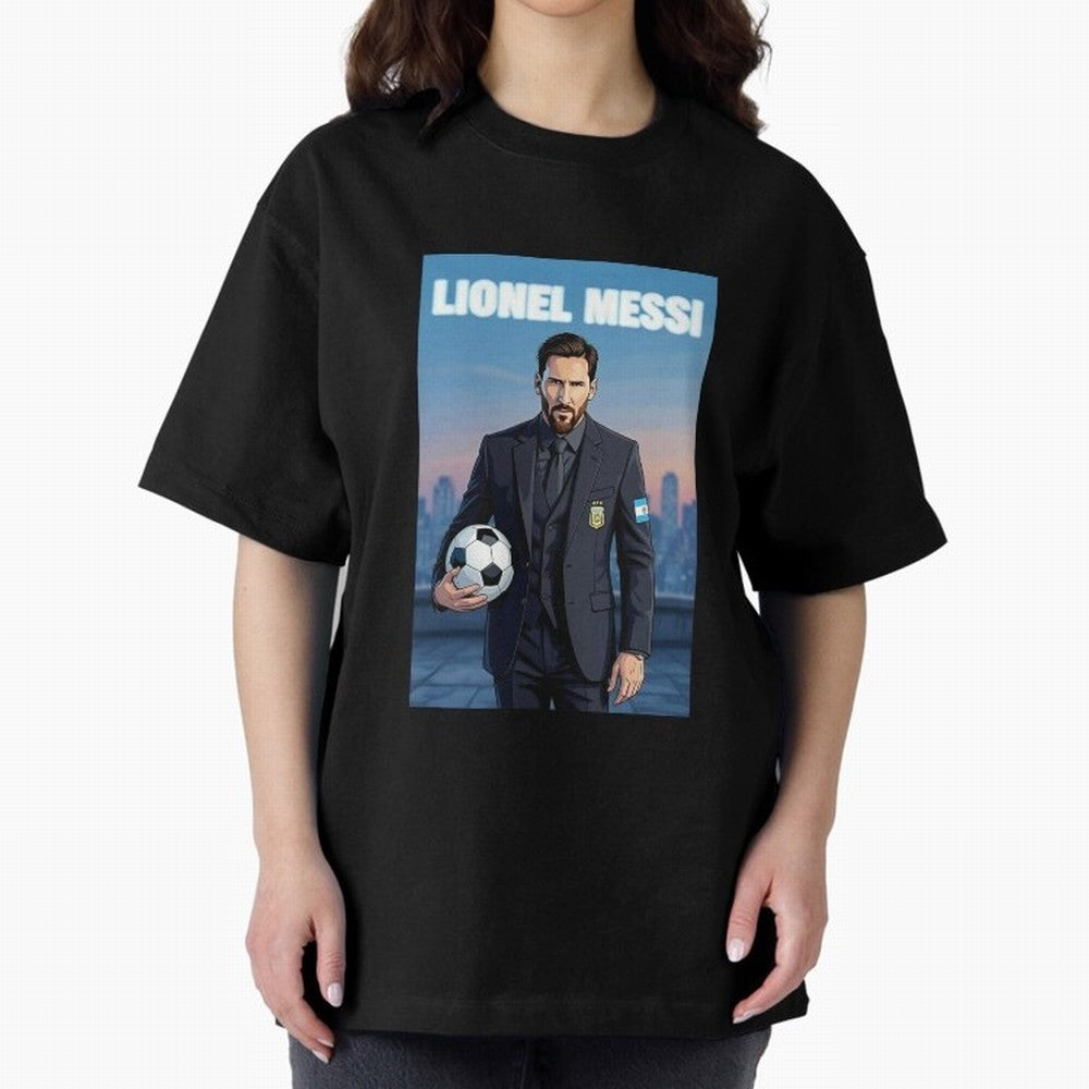 Lionel Messi Classic T-Shirt Celebrate the Road through FIFA World Cup 2026 Group Stage for Fans of CR7 and Messi and Argentina, Bringing Fan Favorite Moments, National Team Passion, Big Match Drama and Soccer History; Made for Collectors Who Enjoy