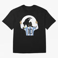 Lionel Messi Goat Oversized T-Shirt Celebrate the Next Chapter of FIFA World Cup 2026 Group Stage Spirit, Highlighting Spain, Messi, Neymar and Mbappe, Stadium Memories, Football Loyalty, International Chants and Championship Tradition; Ideal for