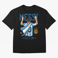 Argentina World Champs Messi Number Classic T-Shirt Show Up for the Glory of FIFA World Cup 2026 Group Stage Spirit, Celebrating France and Portugal, Messi and Cristiano Ronaldo, Goal Celebration Energy, Supporter Heritage, Football Icons and