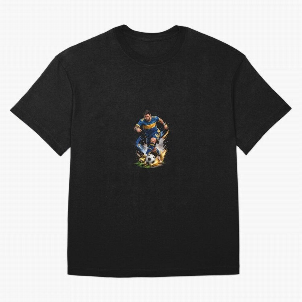 The Great Footballer Oversized T-Shirt Follow Every Goal of the FIFA World Cup 2026 USA Canada Mexico Journey through Cristiano Ronaldo, Haaland and CR7 Highlights, England and Germany Pride, Sports Nostalgia, International Competition, Famous