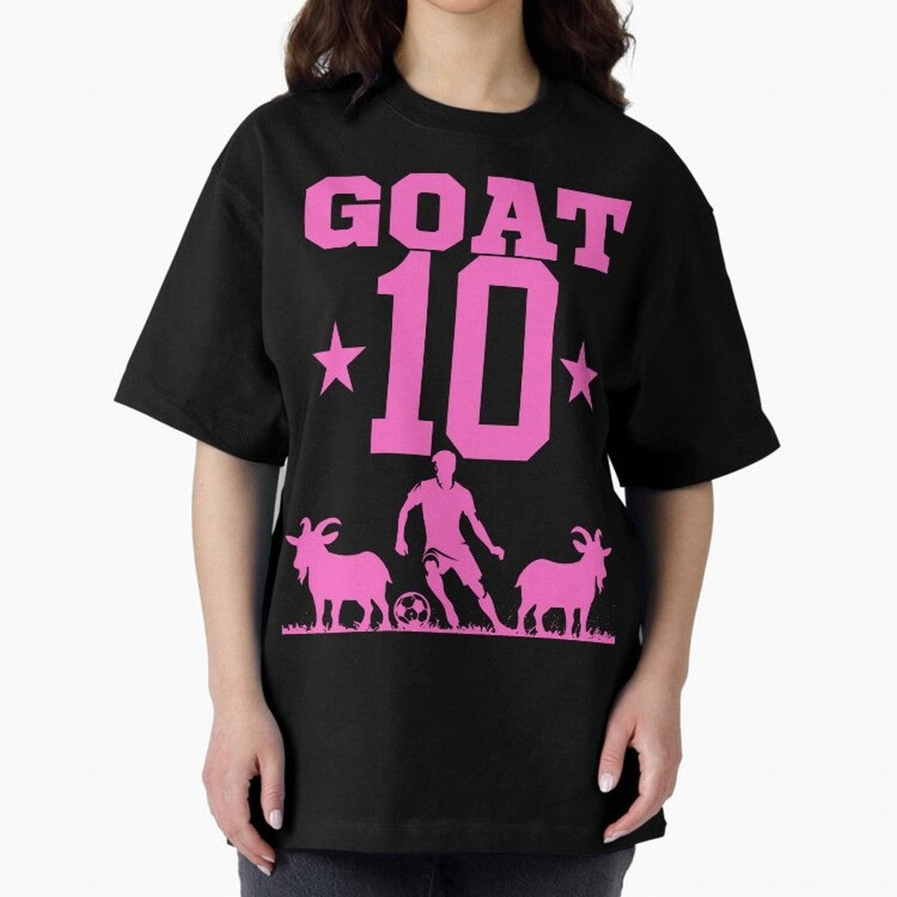 The Goat 10 Miami Champion Classic T-Shirt Follow the Road to the FIFA World Cup 2026 Journey through Messi and Cristiano Ronaldo Highlights, France and Portugal Pride, Worldwide Fan Energy, Dramatic Goals, Stadium Lights and Championship