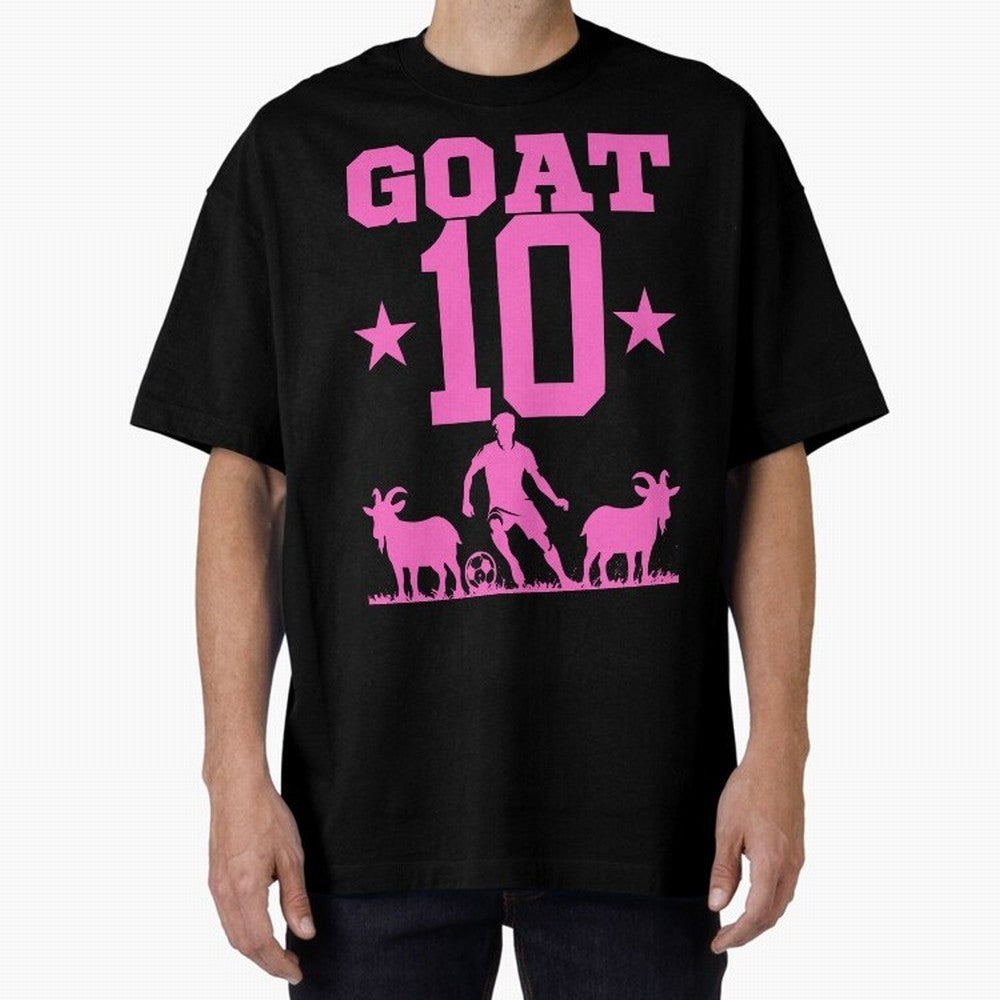 The Goat 10 Miami Champion Classic T-Shirt Follow the Road to the FIFA World Cup 2026 Journey through Messi and Cristiano Ronaldo Highlights, France and Portugal Pride, Worldwide Fan Energy, Dramatic Goals, Stadium Lights and Championship