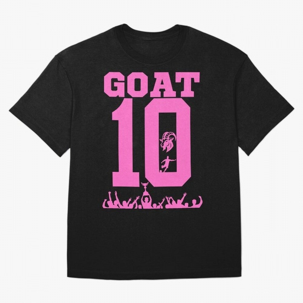 Miami Champions The Goat 10 Classic T-Shirt Capture FIFA World Cup 2026 Celebrating Neymar, Haaland and Cristiano Ronaldo, France and Portugal Energy, Match Day Excitement, Supporter Culture, Golden Goals and Global Football Passion; Perfect for