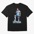 Argentina World Champs Messi Number Oversized T-Shirt Honor Champions and Dreams in FIFA World Cup 2026 Group Stage for Fans of Messi, Neymar and Mbappe and England, Bringing Classic Soccer Heritage, Championship Pressure, Fan Loyalty and