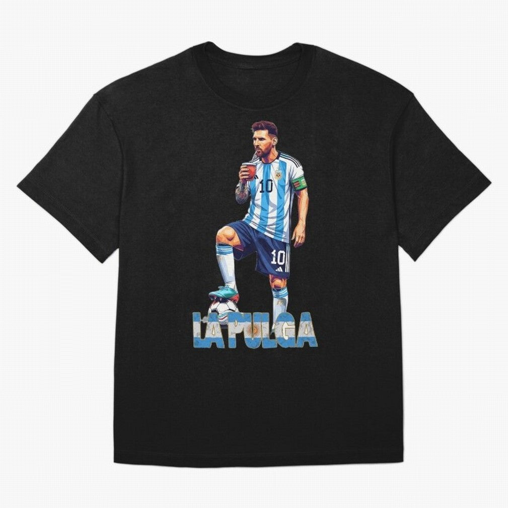 Argentina World Champs Messi Number Oversized T-Shirt Honor Champions and Dreams in FIFA World Cup 2026 Group Stage for Fans of Messi, Neymar and Mbappe and England, Bringing Classic Soccer Heritage, Championship Pressure, Fan Loyalty and