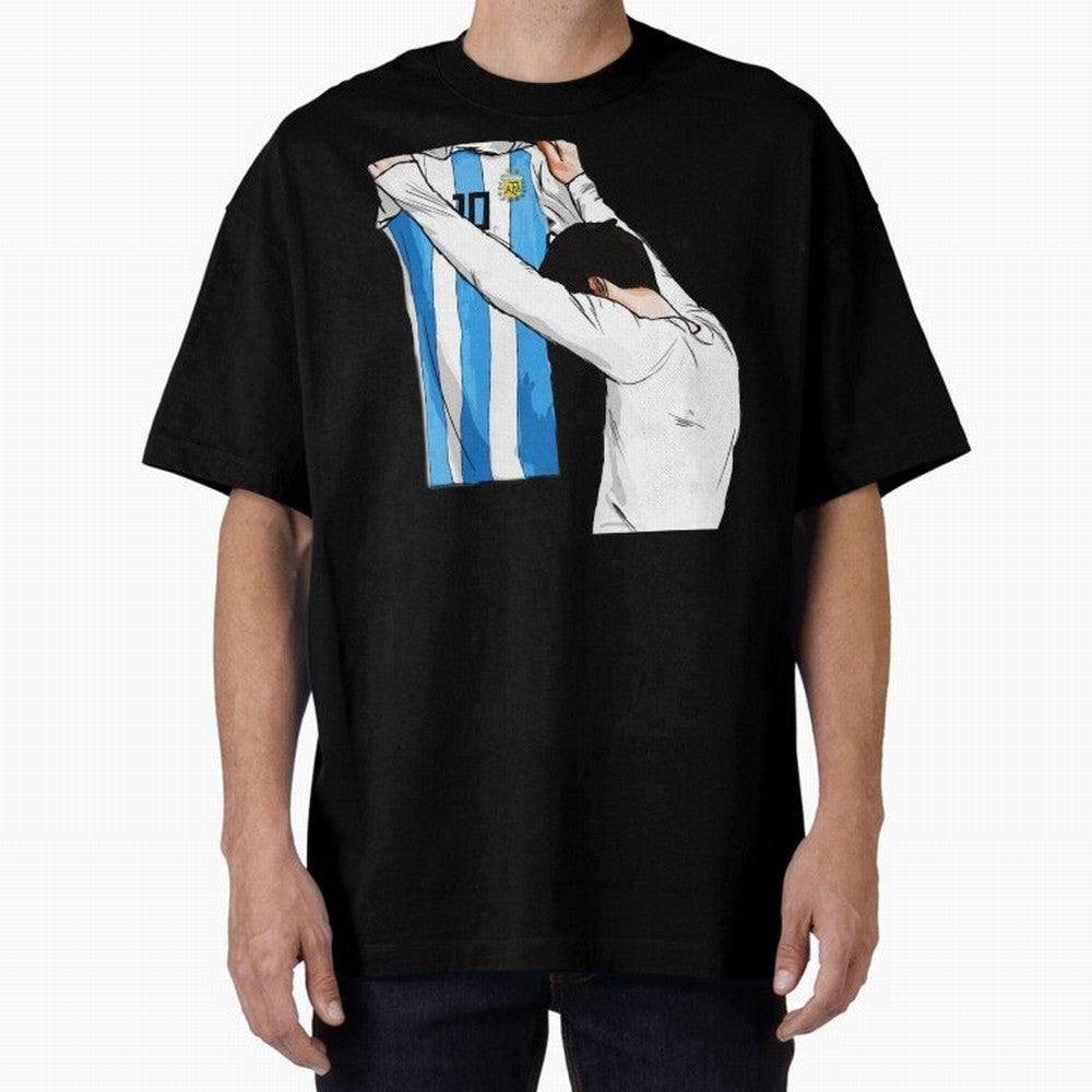 Argentina World Champs Messi Number Classic T-Shirt Support the Legends of FIFA World Cup 2026 Group Stage for Fans of Neymar, Haaland and Cristiano Ronaldo and England and Germany, Bringing Vintage Soccer Flavor, Modern Football Stars, National