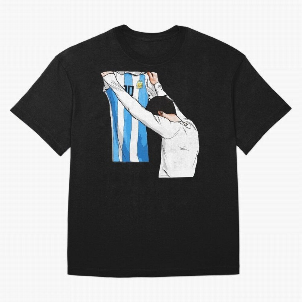 Argentina World Champs Messi Number Classic T-Shirt Support the Legends of FIFA World Cup 2026 Group Stage for Fans of Neymar, Haaland and Cristiano Ronaldo and England and Germany, Bringing Vintage Soccer Flavor, Modern Football Stars, National
