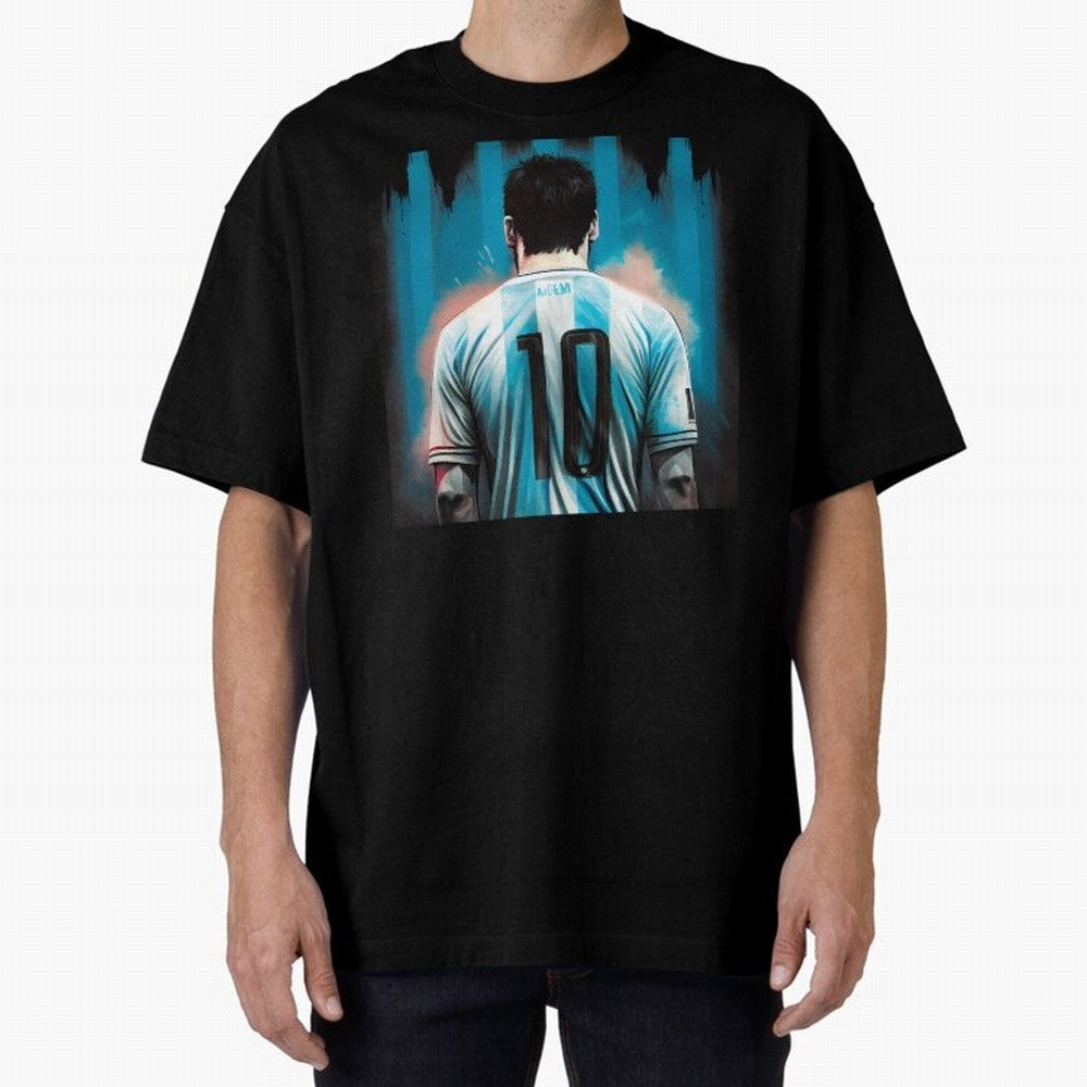 Argentina World Champs Messi Number Classic T-Shirt Feel the Heartbeat of FIFA World Cup 2026 Highlighting Haaland, Spain and Netherlands Energy, Global Supporter Spirit, Legendary Goals, National Colors and Tournament Celebration; Made for