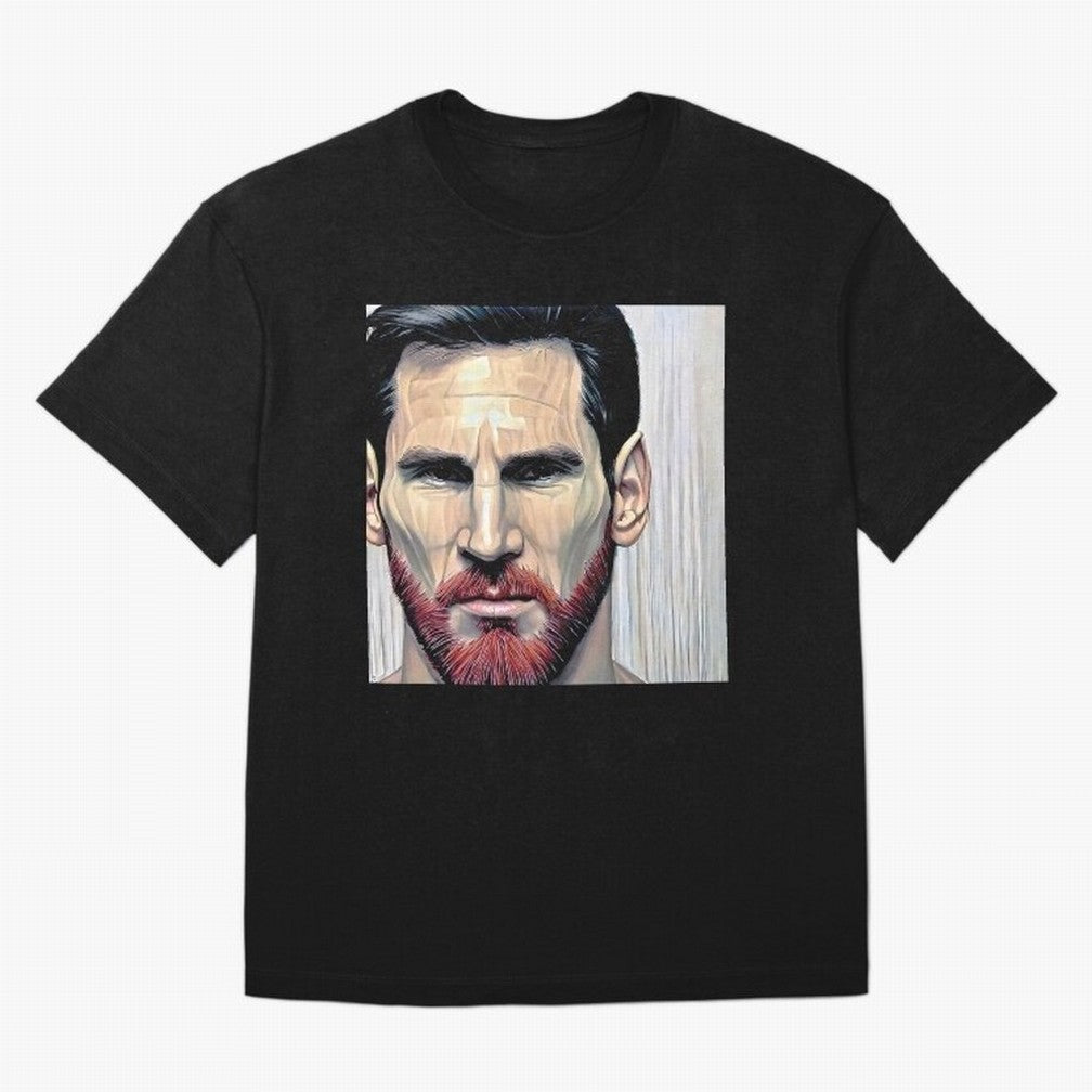 Cartoon-like Messi Oversized T-Shirt Bring Legendary Rivalry Energy to FIFA World Cup 2026 Centered on Haaland and Mbappe, Argentina and Brazil Energy, Stadium Memories, Football Loyalty, International Chants and Championship Tradition; Ideal for