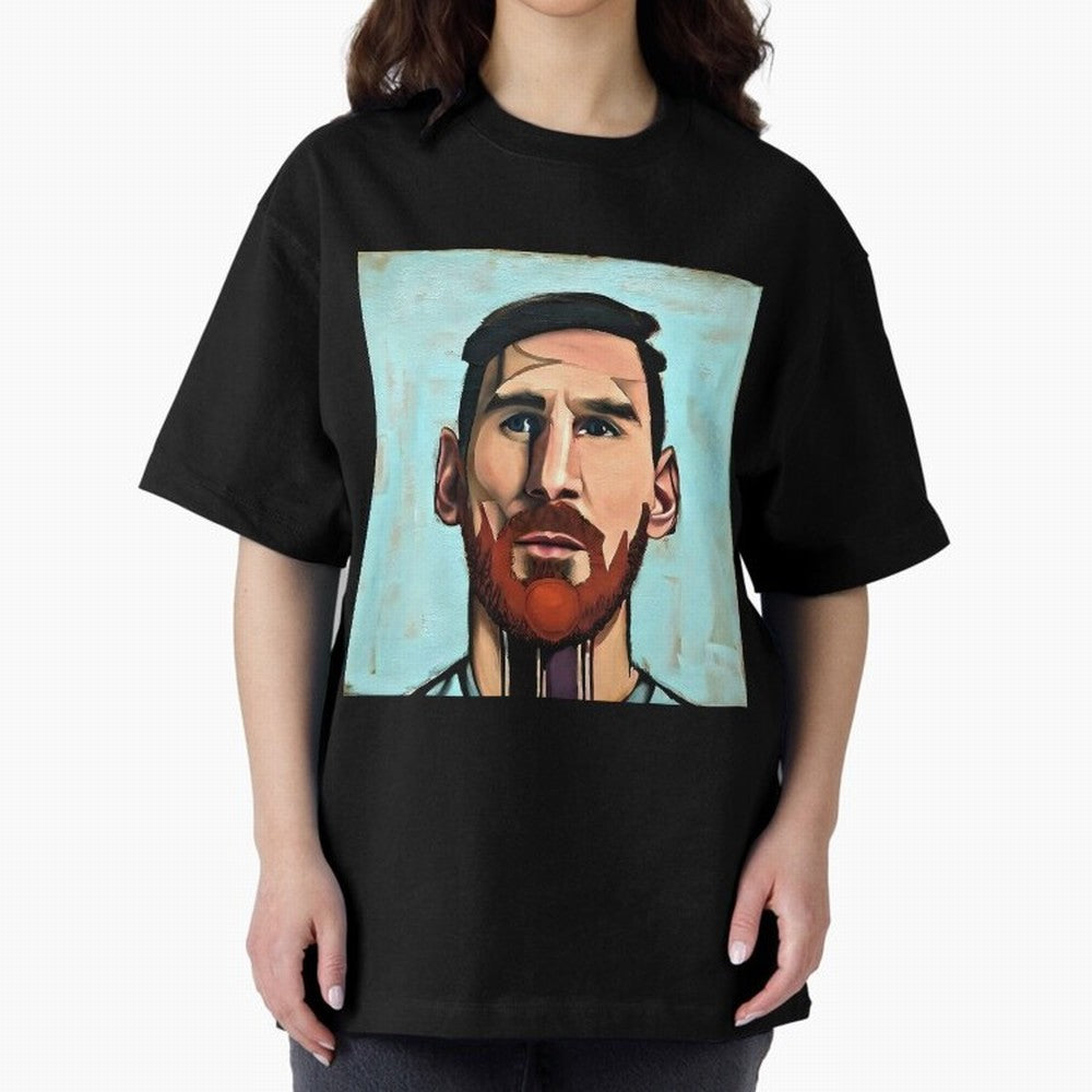 cartoon Messi Classic T-Shirt Bring Bold Fan Energy to Global Football Passion for FIFA World Cup 2026 USA Canada Mexico, with CR7 and Messi, England and Germany, Vintage Soccer Flavor, Modern Football Stars, National Flags and Final Night Emotion;