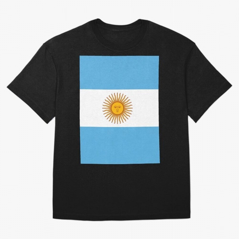 Argentina Oversized T-Shirt Celebrate Football Heritage in FIFA World Cup 2026 USA Canada Mexico for Fans of Messi, Neymar and Mbappe and Argentina, Bringing Soccer Culture, Superstar Moments, National Team Dreams and Competitive Fire; Ideal for