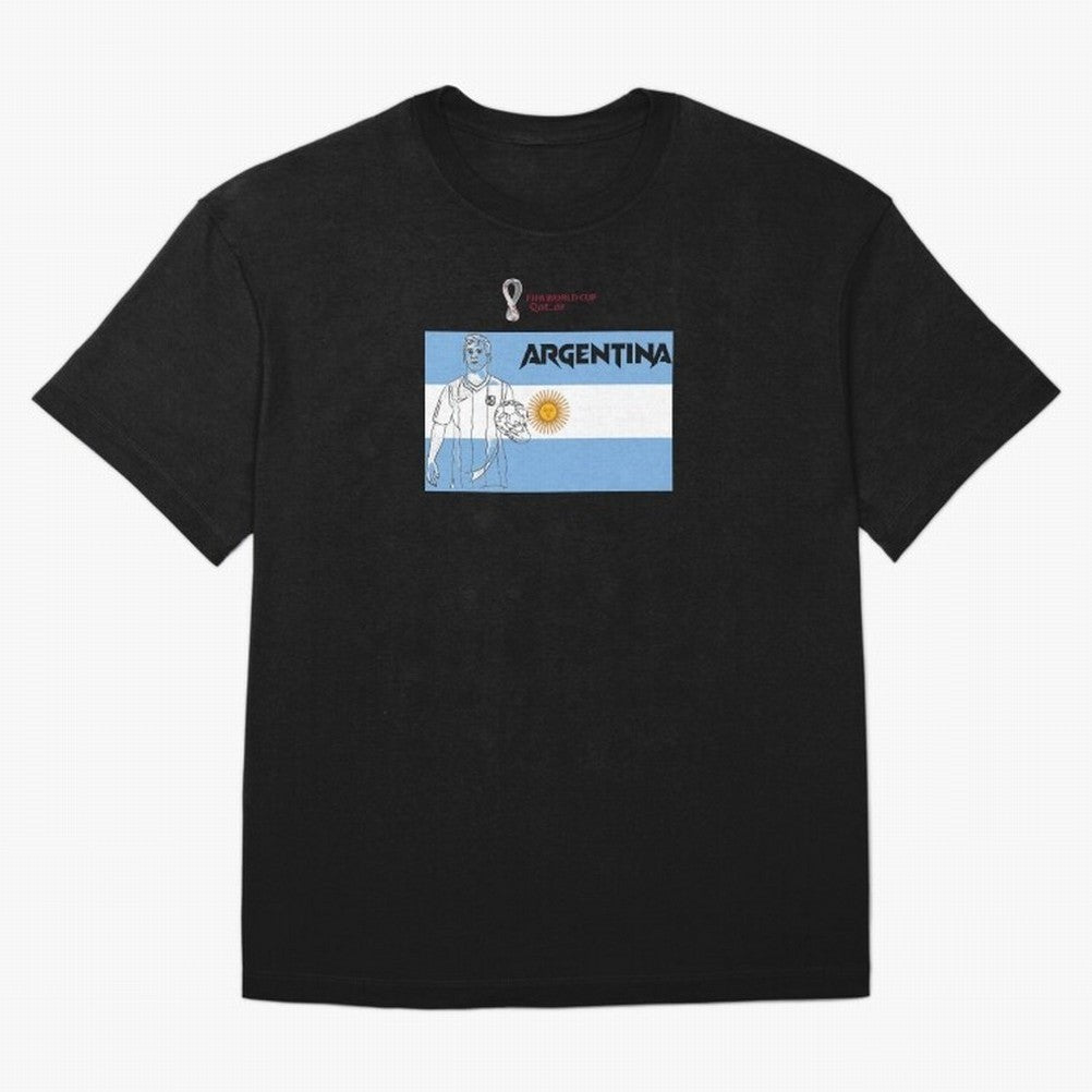 Argentina - FIFA World Cup - Qatar 2022 Oversized T-Shirt Capture Stadium Memories from the FIFA World Cup 2026 USA Canada Mexico Journey through Haaland and Mbappe Highlights, Germany Pride, Football Passion, Legendary Performances, Festival Vibes