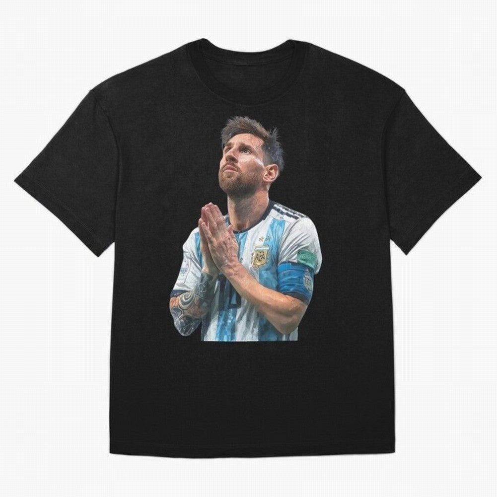 Argentina Messi Football Oversized T-Shirt Bring Match Day Hype around FIFA World Cup 2026, CR7 and Messi, Germany, Tournament Hype, Historic Matchups, Family Viewing Parties and Global Sports Pride; Made for Die Hard Supporters, Soccer Lovers,