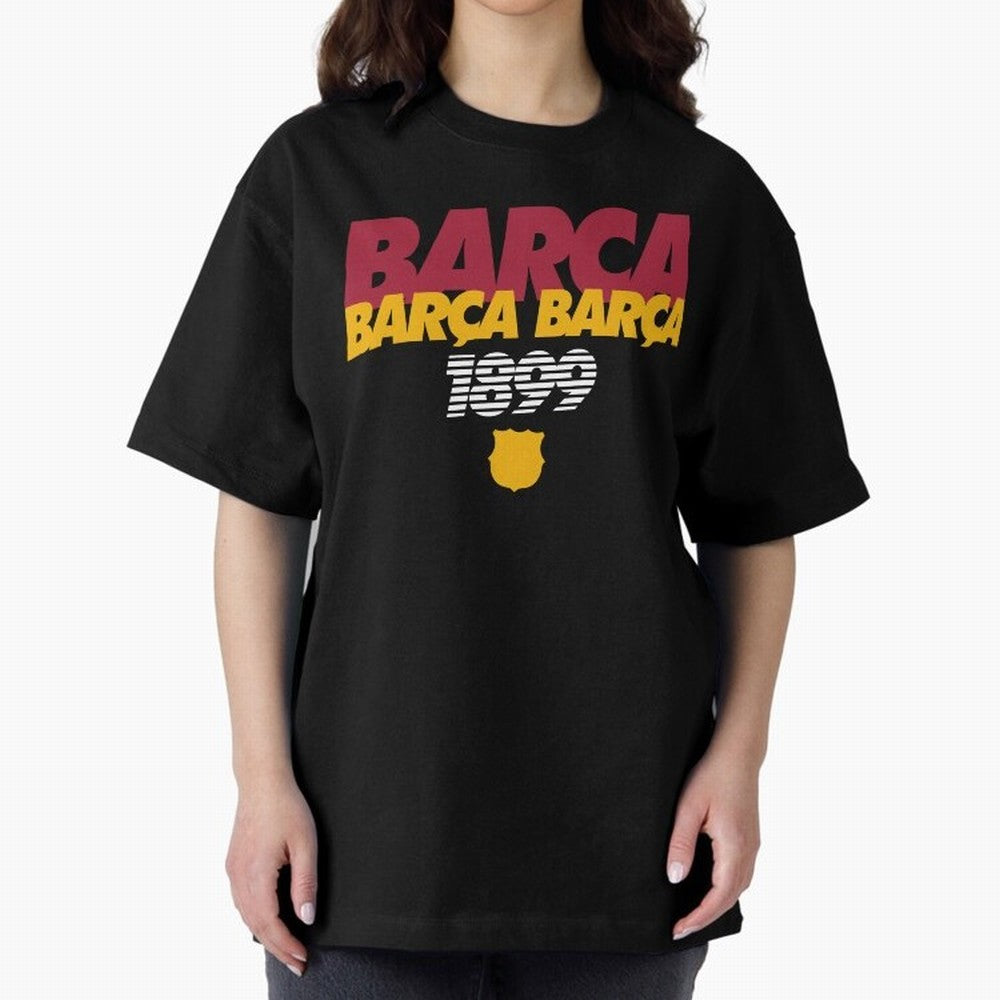 Barca Barca Barca Classic T-Shirt Show Up for the Glory of FIFA World Cup 2026 Filled with CR7 and Messi, Argentina and Brazil Energy, Championship Spirit, Famous Goals, Roaring Crowds and International Football Unity; Great for Supporters Who Love