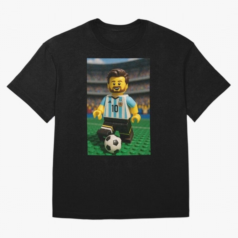 Block Leo Oversized T-Shirt Show Match Day Excitement for FIFA World Cup 2026 Inspired by Neymar, Brazil, Portugal and Argentina Energy, Worldwide Fan Energy, Dramatic Goals, Stadium Lights and Championship Celebrations; Great for Supporters Who