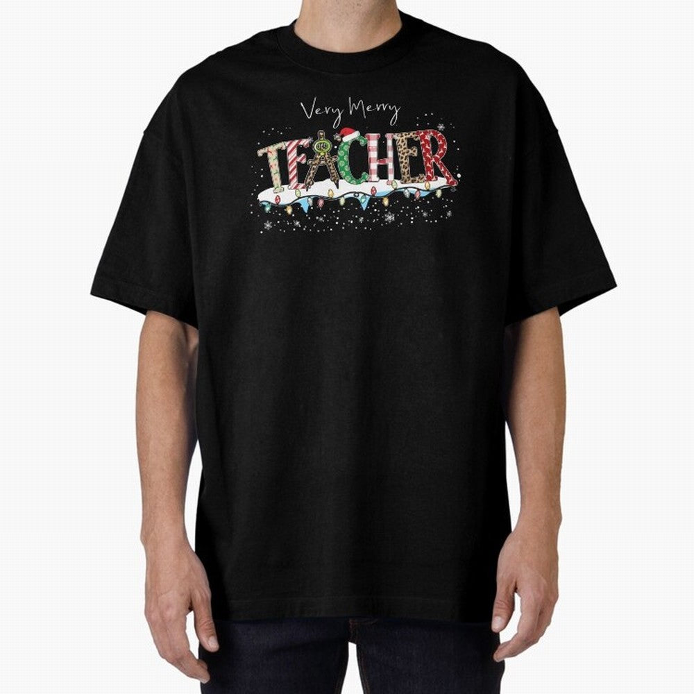 Christmas Teacher Tee, Teacher Holiday Classic T-Shirt Show Your Tournament Heart for Match Day Hype around FIFA World Cup 2026, CR7 and Messi, Brazil, Portugal and Argentina, Retro Football Energy, Iconic Rivalries, Trophy Chase Drama and Stadium