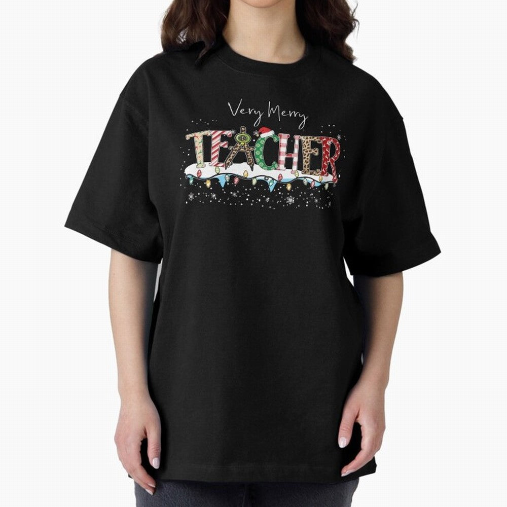 Christmas Teacher Tee, Teacher Holiday Classic T-Shirt Show Your Tournament Heart for Match Day Hype around FIFA World Cup 2026, CR7 and Messi, Brazil, Portugal and Argentina, Retro Football Energy, Iconic Rivalries, Trophy Chase Drama and Stadium