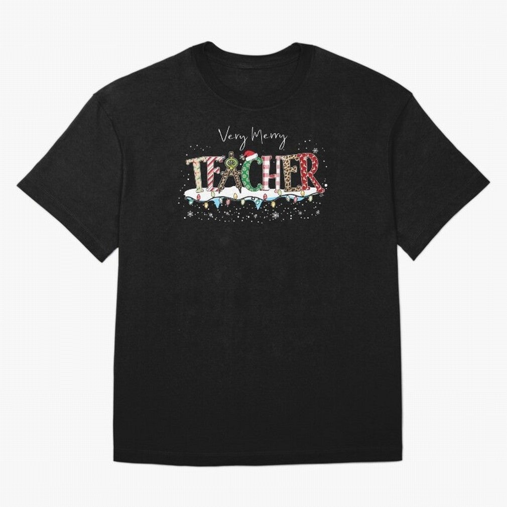 Christmas Teacher Tee, Teacher Holiday Classic T-Shirt Show Your Tournament Heart for Match Day Hype around FIFA World Cup 2026, CR7 and Messi, Brazil, Portugal and Argentina, Retro Football Energy, Iconic Rivalries, Trophy Chase Drama and Stadium