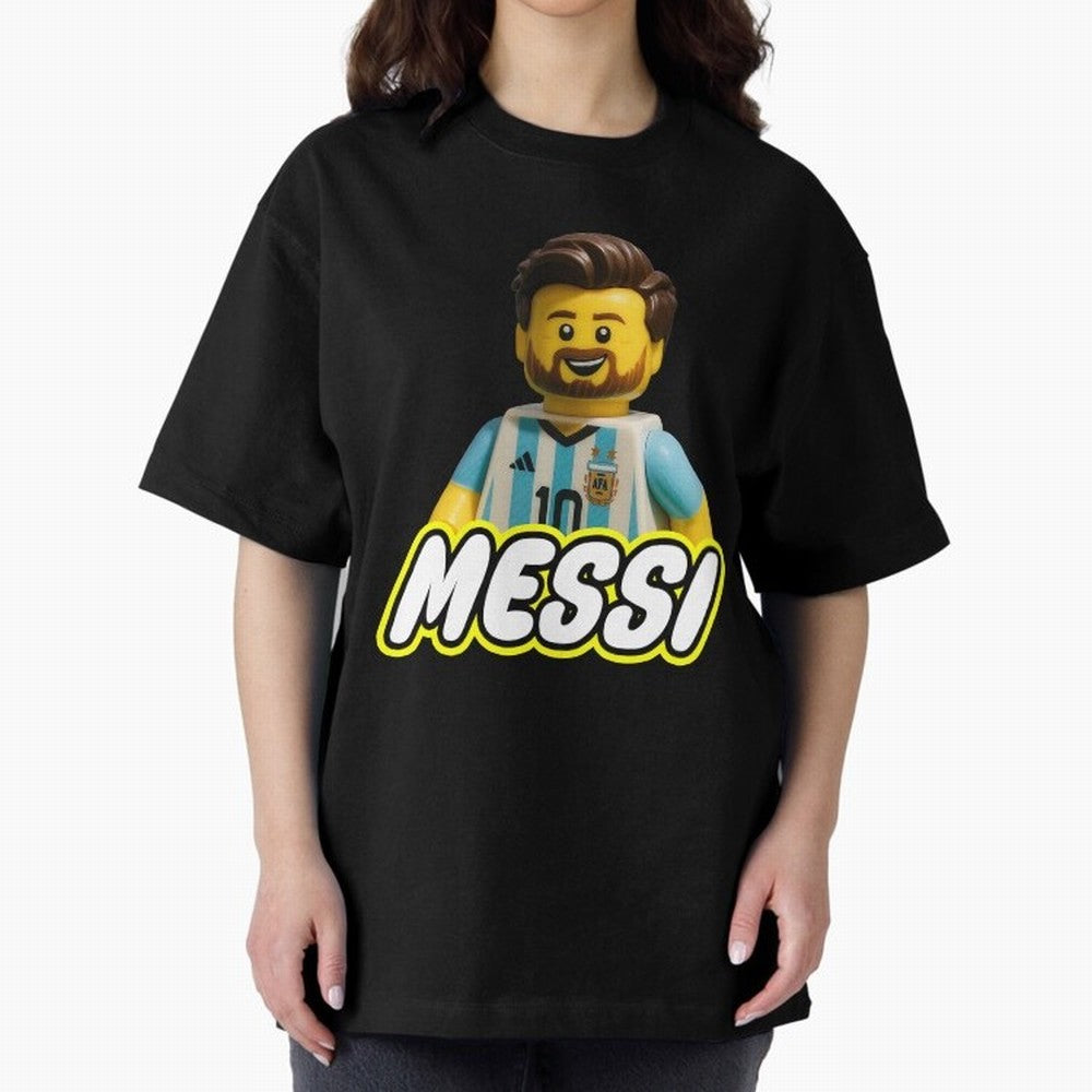 Block Leo Oversized T-Shirt Celebrate Global Passion for Global Football Passion for FIFA World Cup 2026, Driven by Neymar, Haaland and Cristiano Ronaldo, Brazil, Football Passion, Legendary Performances, Festival Vibes and Supporter Community;
