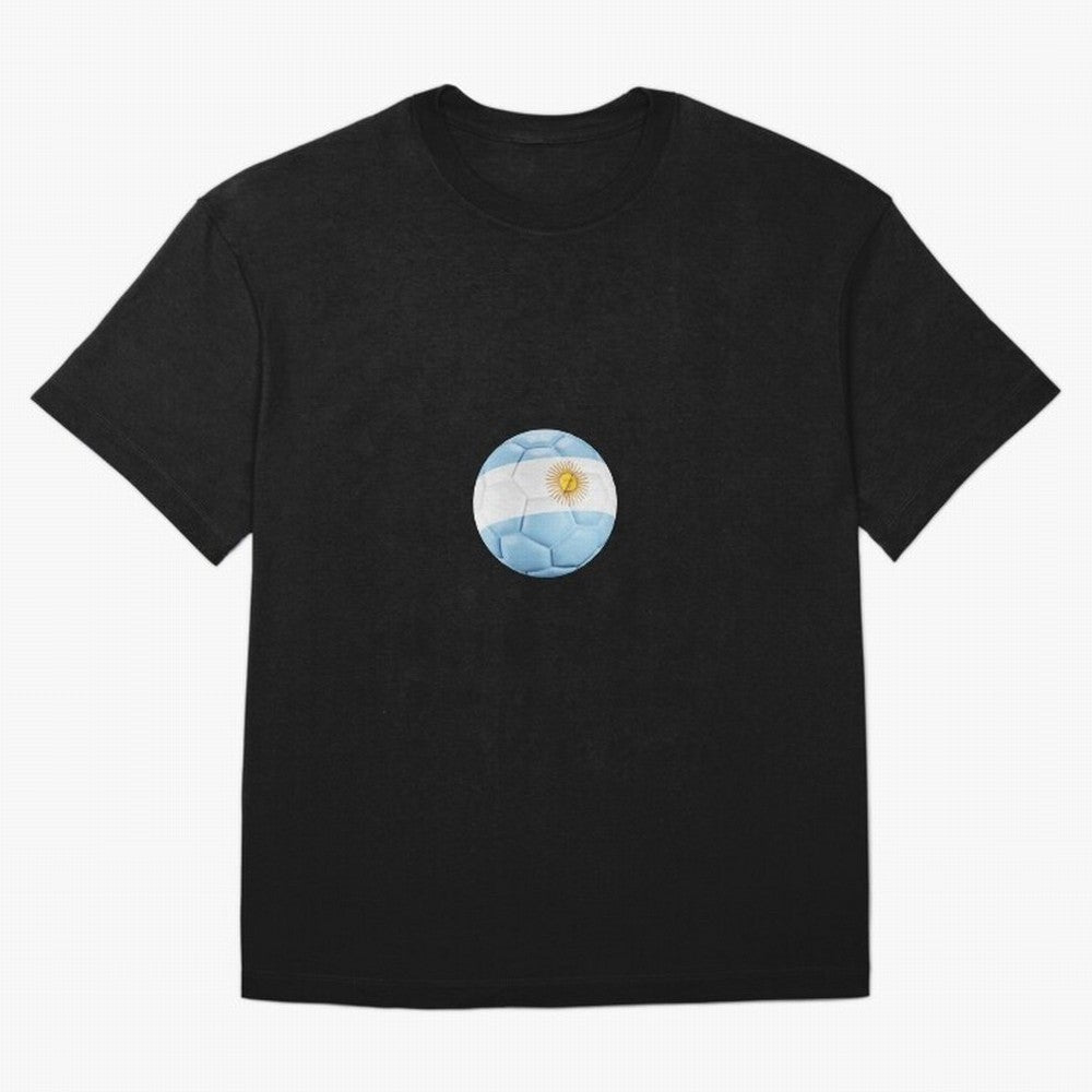 Argentina Soccer Oversized T-Shirt Join the Countdown to Global Football Passion for FIFA World Cup 2026 USA Canada Mexico, Celebrating Messi, CR7 and Mbappe, England, Supporter Pride, Iconic Celebrations, Legendary Names and Global Match Day