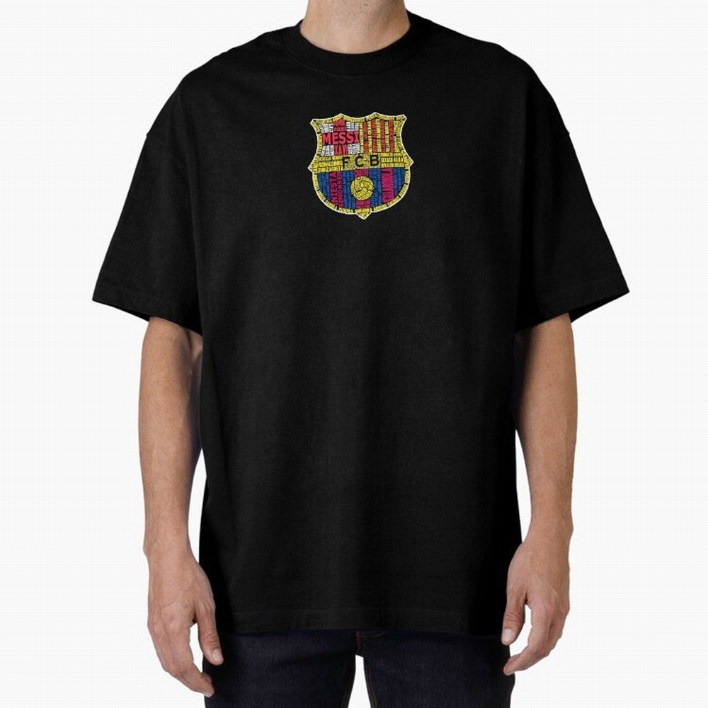BAR-CE-LON-A Logo FC Merchandise Classic T-Shirt Follow Global Football Passion for FIFA World Cup 2026, Featuring Messi, Neymar and Mbappe, Brazil, Portugal and Argentina, Football Passion, Legendary Performances, Festival Vibes and Supporter