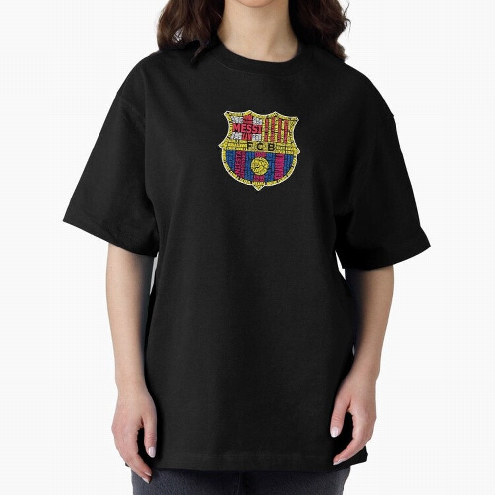 BAR-CE-LON-A Logo FC Merchandise Classic T-Shirt Follow Global Football Passion for FIFA World Cup 2026, Featuring Messi, Neymar and Mbappe, Brazil, Portugal and Argentina, Football Passion, Legendary Performances, Festival Vibes and Supporter