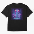 ?Argentina Football Legend Messi Cyberpunk Retro Futurist Design (Version 3) Classic T-Shirt Fuel Match Day Hype around FIFA World Cup 2026 Group Stage, Neymar, France, Worldwide Fan Energy, Dramatic Goals, Stadium Lights and Championship