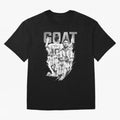 BLACK WHITE GOAT Lionel Messi watercolor illustration Classic T-Shirt Stand Proud for Global Football Passion for FIFA World Cup 2026 Group Stage, Filled with Cristiano Ronaldo, Haaland and CR7, Brazil, Portugal and Argentina, Vintage Soccer