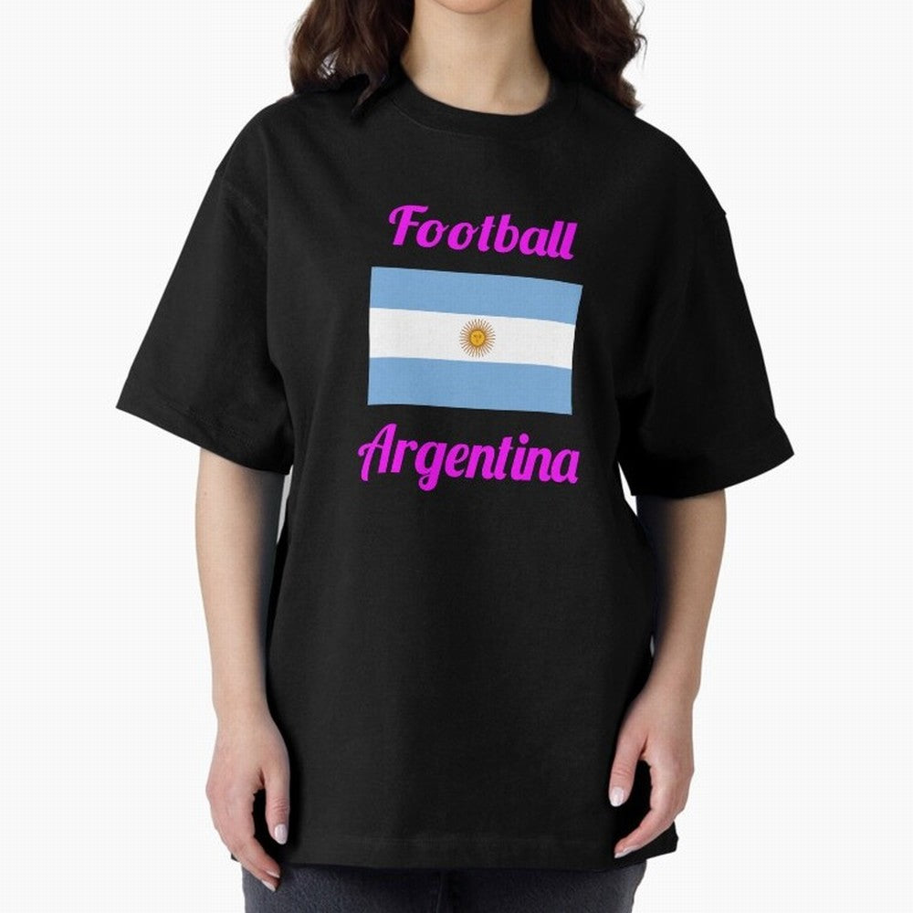 Argentina Football Flag ¨C Albiceleste Soccer Supporter Classic T-Shirt Refresh Global Football Passion for FIFA World Cup 2026 USA Canada Mexico, Made for Messi, CR7 and Mbappe, Brazil, Champion Mindset, Group Stage Buzz, Knockout Tension and