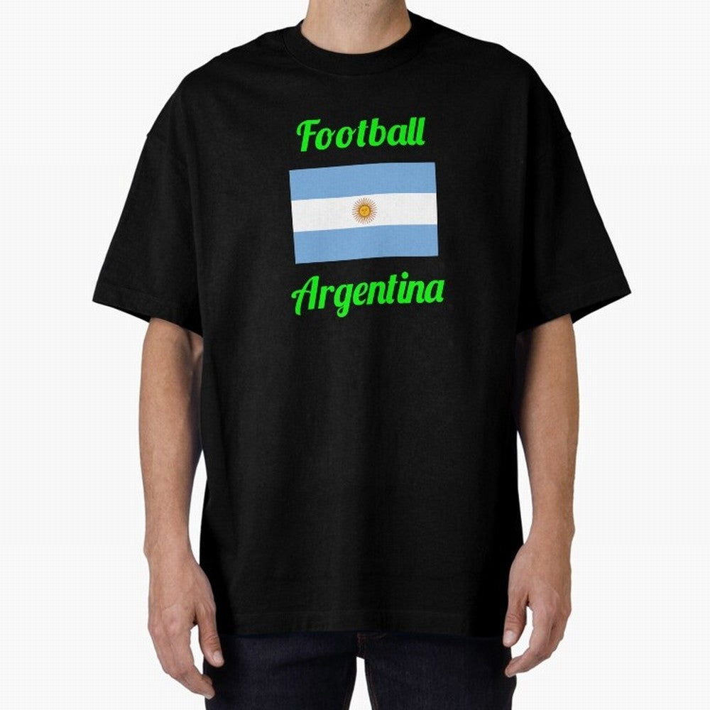 Argentina Football Flag ¨C Albiceleste Soccer Supporter Classic T-Shirt Turn Football Passion into Global Football Passion for FIFA World Cup 2026 USA Canada Mexico, Capturing Haaland, England, Classic Soccer Heritage, Championship Pressure, Fan