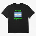 Argentina Football Flag ¨C Albiceleste Soccer Supporter Classic T-Shirt Turn Football Passion into Global Football Passion for FIFA World Cup 2026 USA Canada Mexico, Capturing Haaland, England, Classic Soccer Heritage, Championship Pressure, Fan