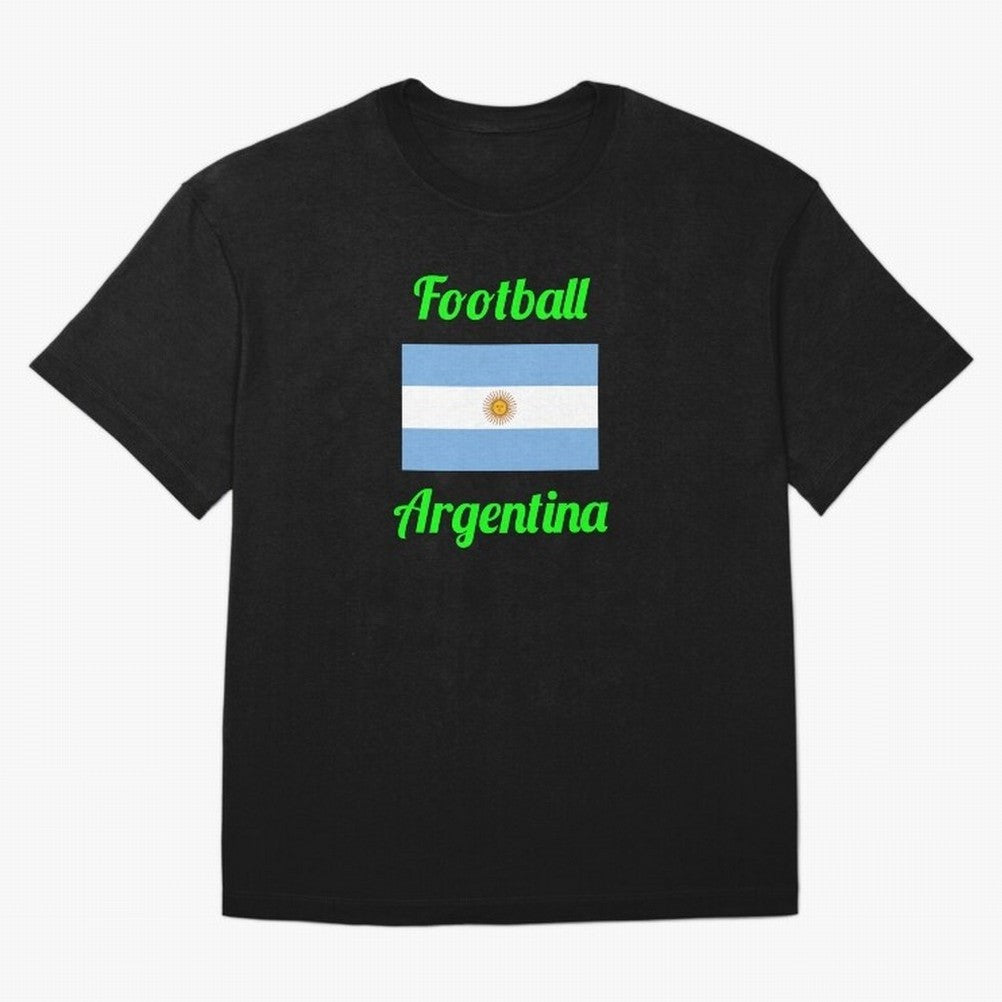 Argentina Football Flag ¨C Albiceleste Soccer Supporter Classic T-Shirt Turn Football Passion into Global Football Passion for FIFA World Cup 2026 USA Canada Mexico, Capturing Haaland, England, Classic Soccer Heritage, Championship Pressure, Fan