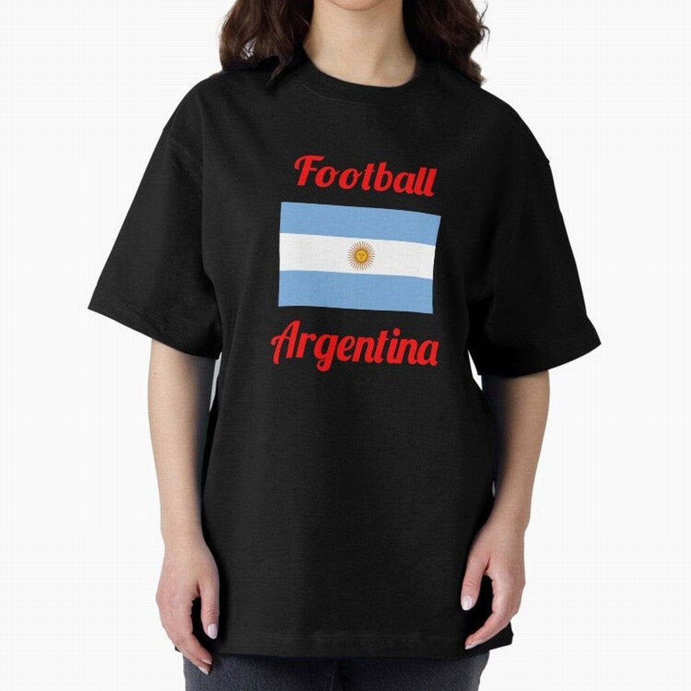 Argentina Football Flag ¨C Albiceleste Soccer Supporter Classic T-Shirt Celebrate Every Goal in Match Day Hype around FIFA World Cup 2026 USA Canada Mexico, Neymar, Haaland and Cristiano Ronaldo, Argentina, Global Supporter Spirit, Legendary Goals,