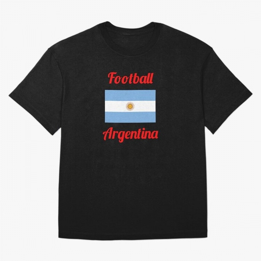 Argentina Football Flag ¨C Albiceleste Soccer Supporter Classic T-Shirt Celebrate Every Goal in Match Day Hype around FIFA World Cup 2026 USA Canada Mexico, Neymar, Haaland and Cristiano Ronaldo, Argentina, Global Supporter Spirit, Legendary Goals,