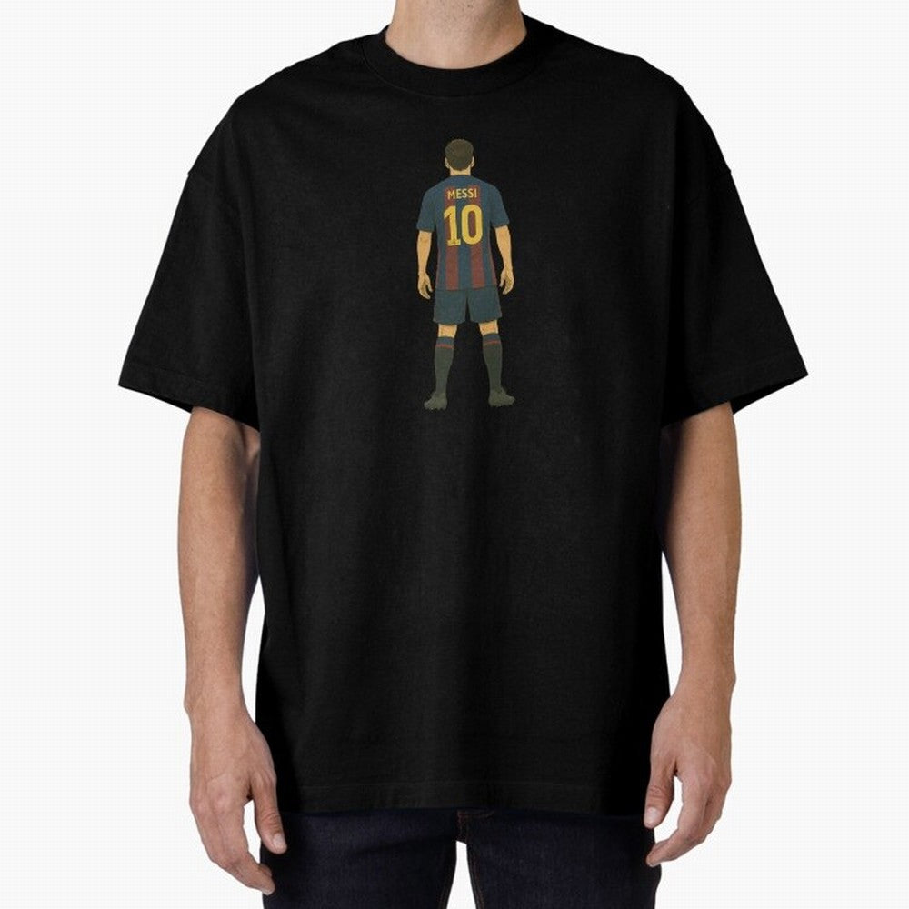 Copy of Leo Messi Oversized T-Shirt Keep Football History Alive during the FIFA World Cup 2026 USA Canada Mexico Journey through Neymar Highlights, France and Portugal Pride, Tournament Hype, Historic Matchups, Family Viewing Parties and Global