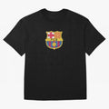 barca glitter logo Oversized T-Shirt Bring Bold Fan Energy to FIFA World Cup 2026 Spirit, Inspired by France, Messi and Cristiano Ronaldo, Tournament Hype, Historic Matchups, Family Viewing Parties and Global Sports Pride; Made for Die Hard