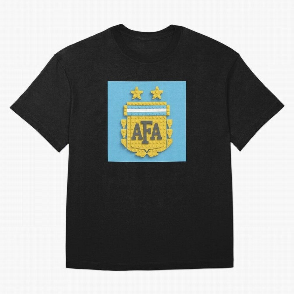 Argentina Blocks Oversized T-Shirt Fuel the Hype around FIFA World Cup 2026 Spirit, Connected to Brazil, CR7 and Messi, Championship Spirit, Famous Goals, Roaring Crowds and International Football Unity; Perfect for People Who Love Argentina,