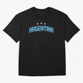 Argentina 3 Stars Classic T-Shirt Bring Stadium Energy to Global Football Passion for FIFA World Cup 2026, Connected to Messi and Cristiano Ronaldo, Brazil, Football Festival Excitement, Trophy Ambitions, Country Rivalries and Star Player Buzz;