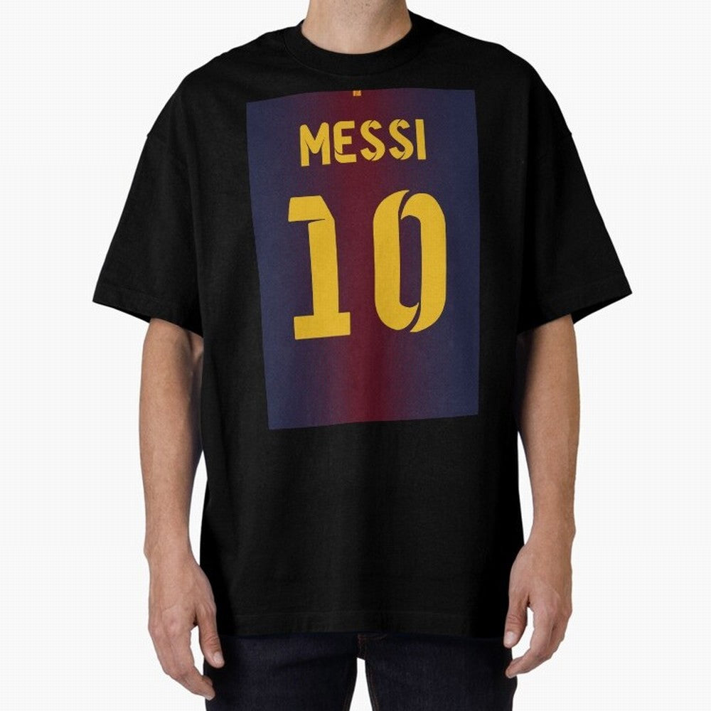 Barcelona 2012 Jersey Messi 10 Oversized T-Shirt Live the Energy of Global Football Passion for FIFA World Cup 2026 Group Stage, Connected to Messi, Neymar and Mbappe, Germany, Soccer Culture, Superstar Moments, National Team Dreams and Competitive