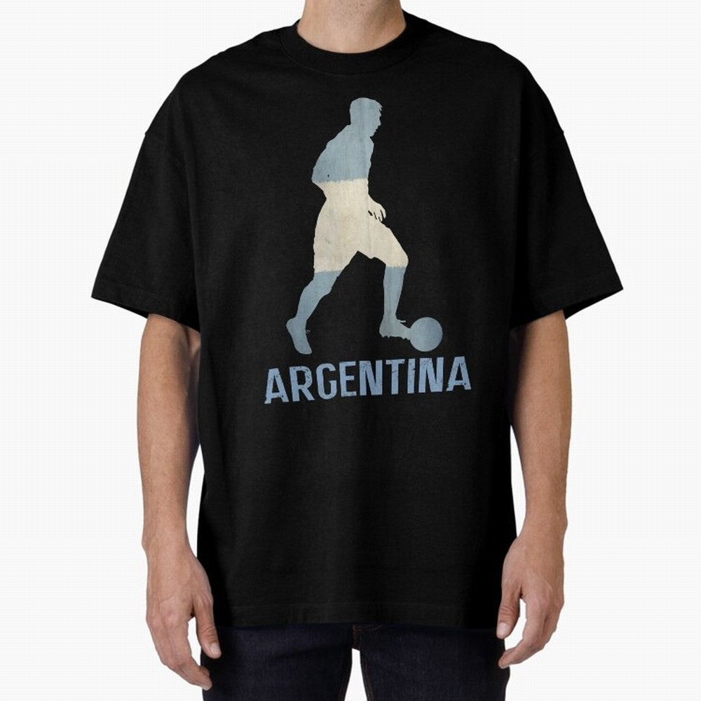 Argentina Essential T-Shirt Celebrate Every Goal in the FIFA World Cup 2026 Journey through Haaland and Mbappe Highlights, Portugal, Spain and Germany Pride, Tournament Hype, Historic Matchups, Family Viewing Parties and Global Sports Pride; Made
