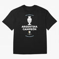 Copa America 2021 Argentina Champion Essential T-Shirt Share FIFA World Cup 2026 Spirit, Celebrating Argentina, Cristiano Ronaldo, Goal Celebration Energy, Supporter Heritage, Football Icons and Worldwide Tournament Joy; Great for Supporters Who